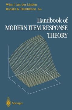 portada handbook of modern item response theory (en Inglés)