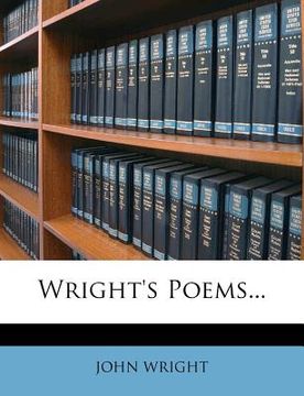 portada wright's poems... (in English)