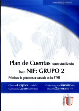 portada Plan de Cuentas Contextualizado Bajo nif Grupo 2 (in Spanish)