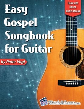 portada Easy Gospel Songbook for Guitar Book with Online Audio Access (en Inglés)