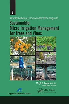 portada Sustainable Micro Irrigation Management for Trees and Vines (Research Advances in Sustainable Micro Irrigation) (en Inglés)