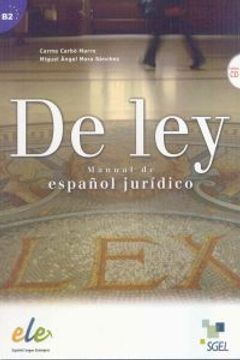 portada De Ley: Manual de Español Jurídico