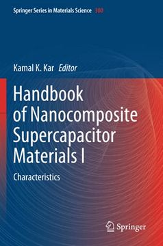portada Handbook of Nanocomposite Supercapacitor Materials i: Characteristics: 300 (Springer Series in Materials Science) (en Inglés)