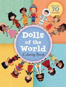 portada dolls of the world coloring book