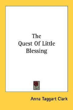 portada the quest of little blessing (en Inglés)