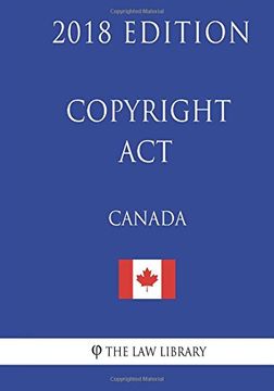 portada Copyright act (Canada) - 2018 Edition (en Inglés)