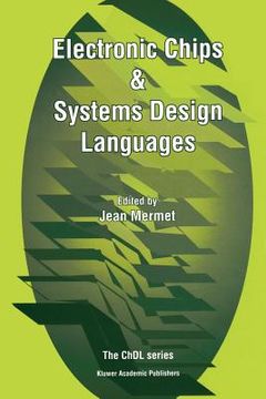 portada electronic chips & systems design languages (en Inglés)