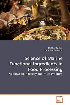portada science of marine functional ingredients in food processing (in English)