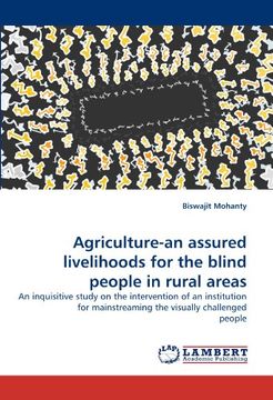 portada agriculture-an assured livelihoods for the blind people in rural areas (en Inglés)