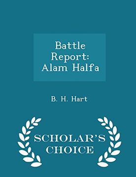 portada Battle Report: Alam Halfa - Scholar's Choice Edition