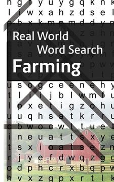 portada Real World Word Search: Farming