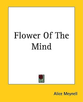 portada flower of the mind (en Inglés)