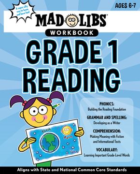 portada Mad Libs Workbook: Grade 1 Reading 
