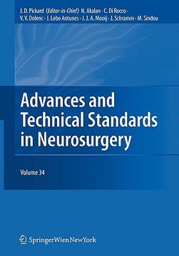 portada advances and technical standards in neurosurgery: volume 34 (in English)