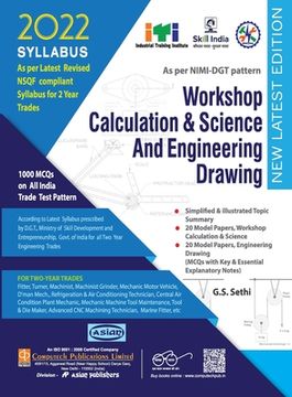 portada Fitter Workshop Calculation & Science And Engineering Drawing (NSQF 1st & 2nd Year) (en Inglés)