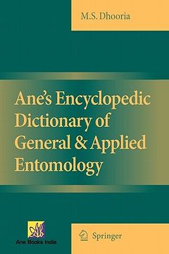 portada ane's encyclopedic dictionary of general & applied entomology (en Inglés)