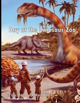 portada a day at the dinosaur zoo (in English)