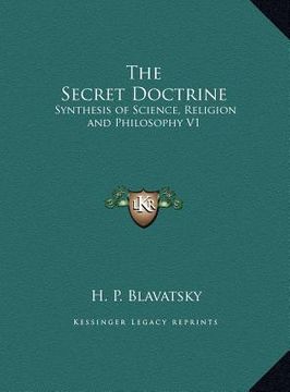portada the secret doctrine: synthesis of science, religion and philosophy v1