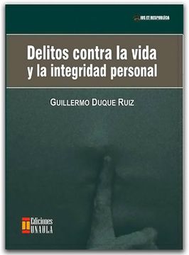 portada Delitos Contra la Vida y la Integridad Personal (in Spanish)