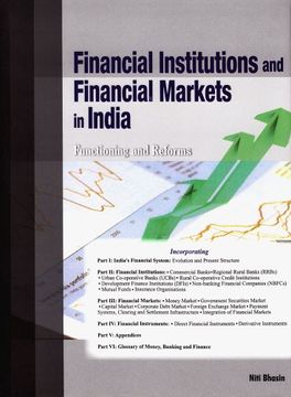 portada Financial Institutions and Financial Markets in India: Functioning and Reforms (en Inglés)