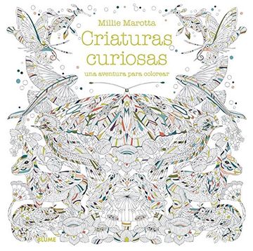 portada Criaturas Curiosas: Una Aventura Para Colorear