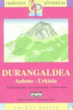portada Durangaldea (Anboto, Urkiola) (Cuadernos pirenáicos Euskal Herria) (in Spanish)