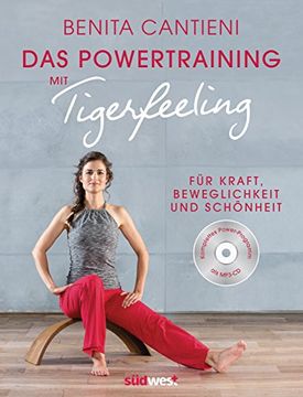 portada Powertraining mit Tigerfeeling: Für Kraft, Beweglichkeit und Schönheit. Buch mit cd (en Alemán)