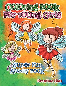 portada Coloring Book for Young Girls Super fun Activity Book (en Inglés)