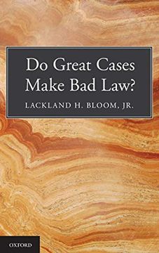 portada Do Great Cases Make bad Law? (en Inglés)
