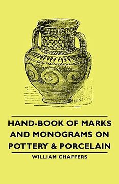 portada hand-book of marks and monograms on pottery & porcelain (en Inglés)