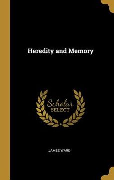 portada Heredity and Memory