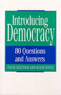 portada introducing democracy: eighty questions and answers (en Inglés)