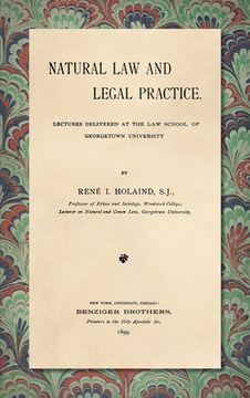portada Natural Law and Legal Practice [1899] (en Inglés)