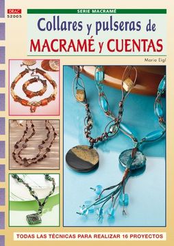 portada Serie Macramé. Collares y Pulseras de Macramé y Cuentas - Número 5 (cp Serie Macrame (Drac)) (in Spanish)