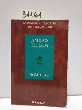portada Amigos de Dios Homilias (in Spanish)