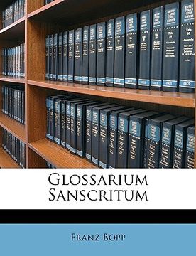 portada Glossarium Sanscritum (en Italiano)