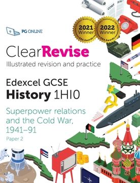 portada Clearrevise Edexcel Gcse History 1Hi0 Superpower Relations and the Cold war (en Inglés)