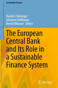 portada The European Central Bank and its Role in a Sustainable Finance System (en Inglés)