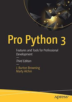 portada Pro Python 3: Features and Tools for Professional Development (en Inglés)
