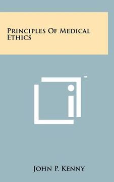 portada principles of medical ethics (en Inglés)