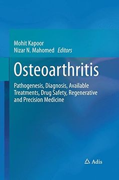 portada Osteoarthritis: Pathogenesis, Diagnosis, Available Treatments, Drug Safety, Regenerative and Precision Medicine