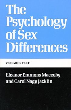 portada The Psychology of sex Differences: -Vol. I: Text: Text v. 1 (in English)