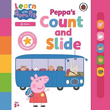 portada Learn With Peppa: Peppa's Count and Slide (en Inglés)