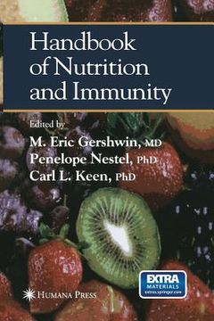 portada Handbook of Nutrition and Immunity (en Inglés)