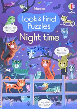 portada Look and Find Puzzles Night Time 