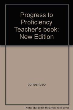 portada Progress to Proficiency Teacher's Book: New Edition (New Progress to First Certificate) 