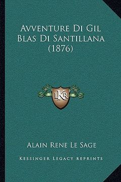 portada Avventure Di Gil Blas Di Santillana (1876) (en Italiano)
