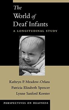 portada The World of Deaf Infants: A Longitudinal Study (Perspectives on Deafness) 