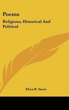 portada poems: religious, historical and political (en Inglés)