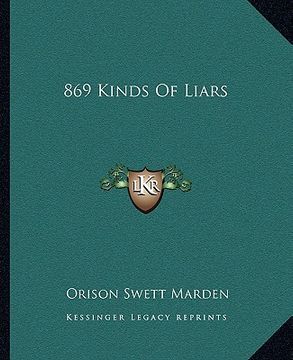 portada 869 kinds of liars (in English)